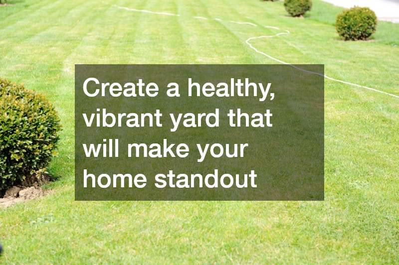 healthy lawn